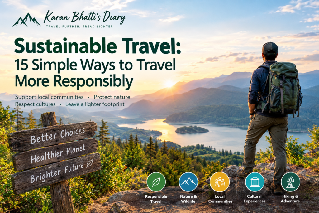 Sustainable Travel Through Mountain Valleys - Karan Bhatti